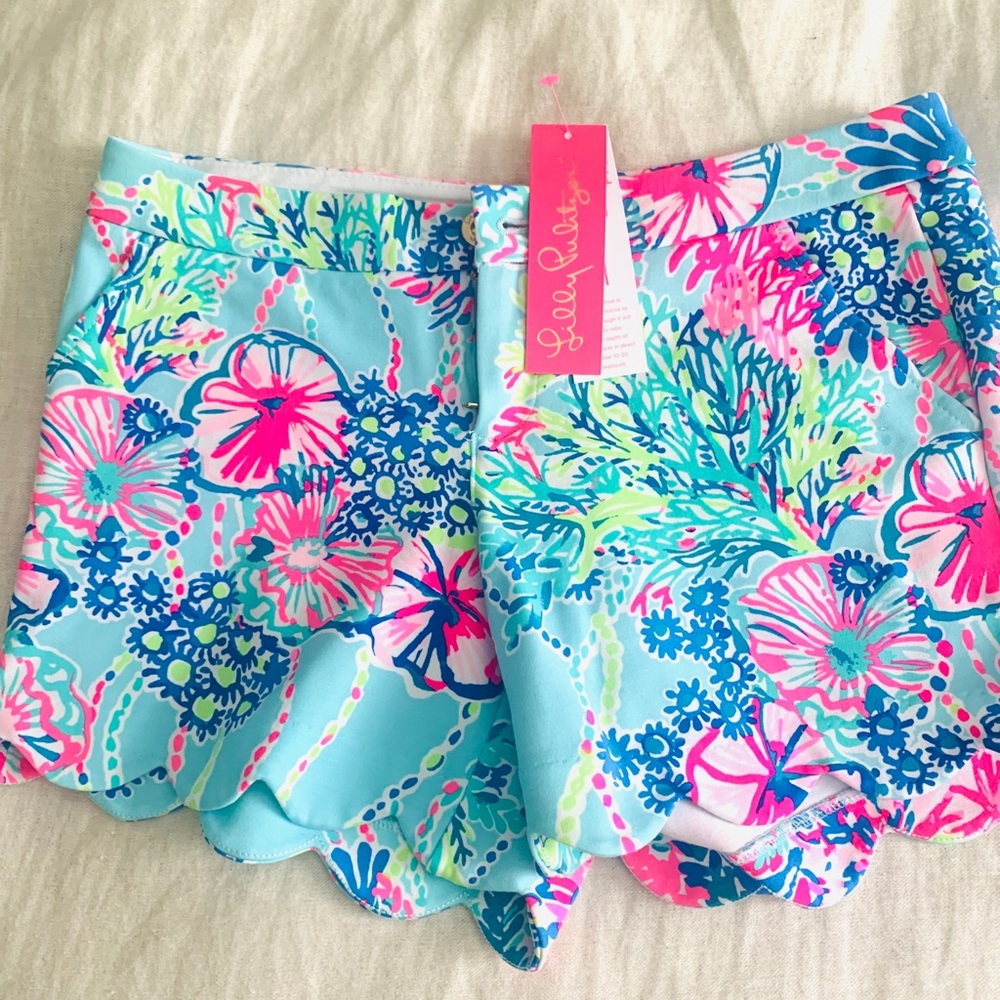 Lilly Pulitzer NWT Buttercup knit shorts size 6